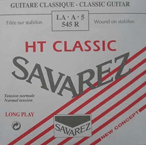 Savarez Classical Guitar Strings Alliance HT Classic 545R struny pojedyncze La5w Standard 655915