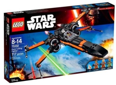 LEGO Star Wars Poe's X-Wing Starfighter 75102