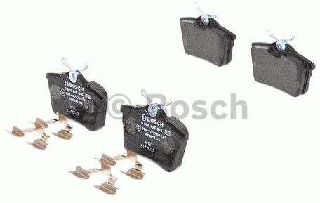 Bosch Zestaw klocków hamulcowych, hamulce tarczowe 0 986 494 646