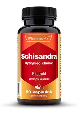 Pharmovit Schisandra Cytryniec Chiński 4:1 90kap