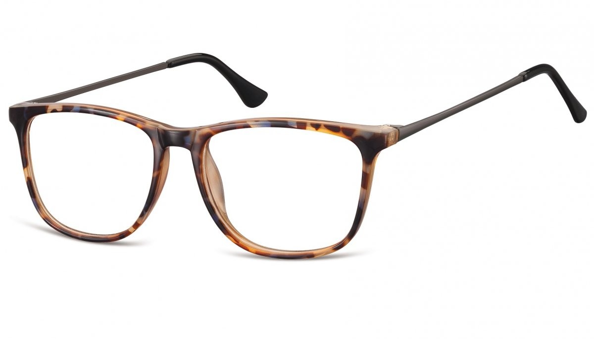 Sunoptic Oprawki korekcyjne Nerdy zerówki CP142F szylkret mix CP142F