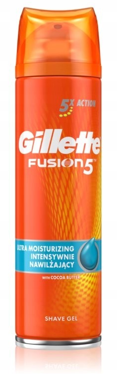 Gillette Fusion 5 Ultra Nawilżający Żel 200 ML