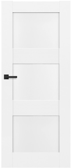 Drzwi pełne Tre 90 prawe białe SWHF000132KF
