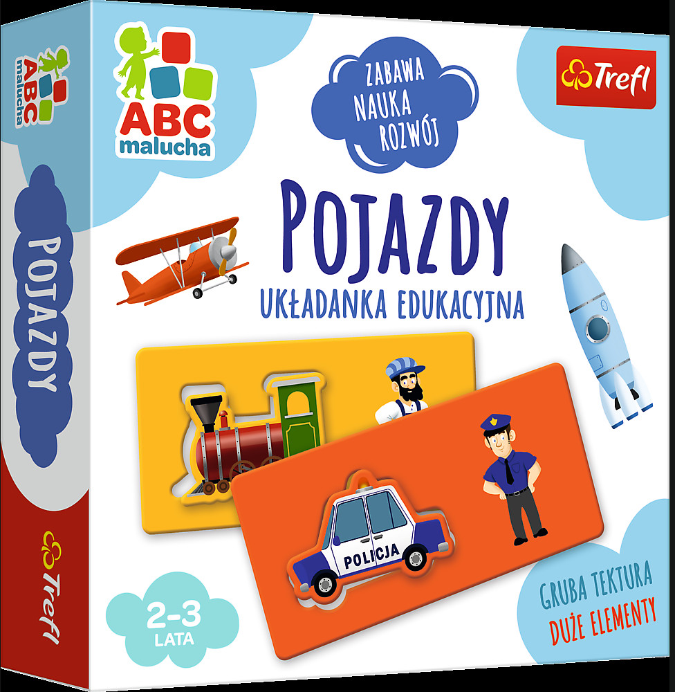 Trefl Pojazdy Abc Malucha 01942