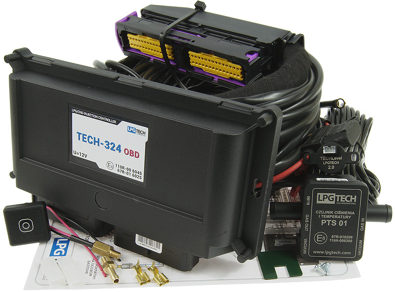 LPGTECH Elektronika TECH-324 OBD 4 cyl.