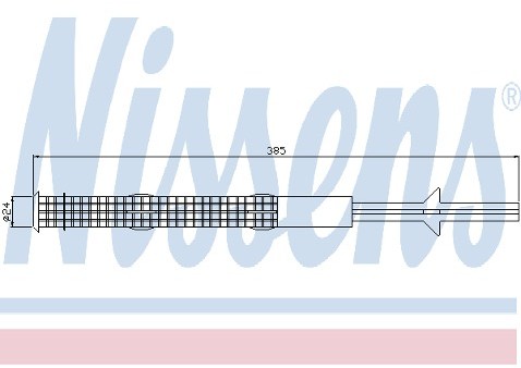 NISSENS Osuszacz klimatyzacji 95486