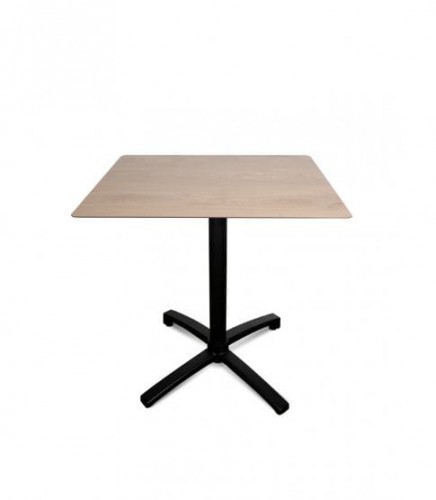 Resol Stół Drop 80x80 Black-Natural Oak 4630