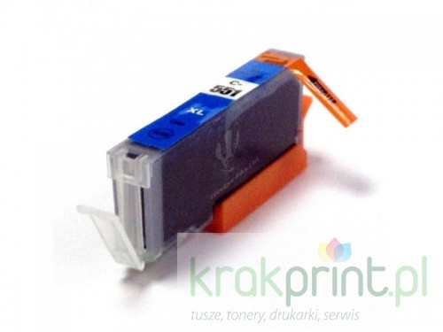 eMPe Tusz Zamiennik do Canona CLI-551C MPCACLI551C) Cyan Chip MPCACLI551C