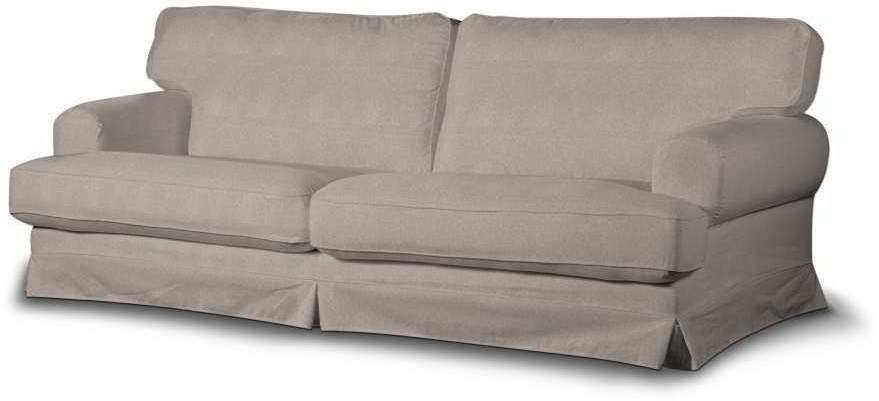 Dekoria pl pl Pokrowiec na sofę Ekeskog rozkładaną beżowo-szary sofa ekeskog rozkładana Etna 1015-705-09