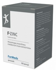 ForMEDS Cynk Cytrynian F-Zinc 60 porcji