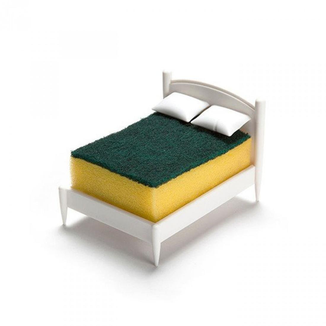 OTOTO Stojak na gąbkę kuchenną OTOTO Clean Dream, biały, 8x8,5x11,5 cm