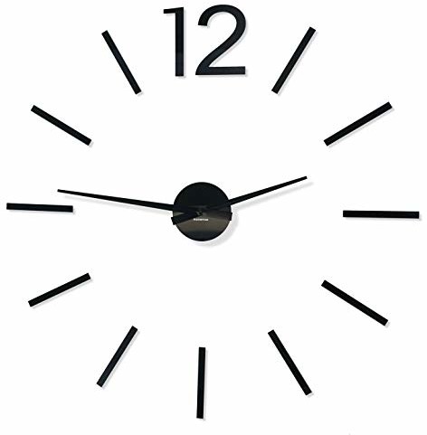 FLEXISTYLE Nowoczesny duży zegar ścienny 