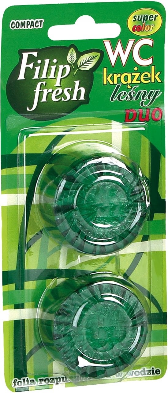 Filip Delko FRESH Krążek do WC duo leśny 2x50g  32934