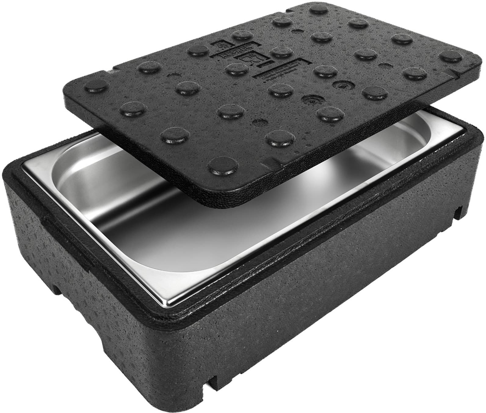 Termobox pudełko termos pojemnik termiczny z pokrywką do żywności leków 600x400x166mm 23L GN1/1 Arpack