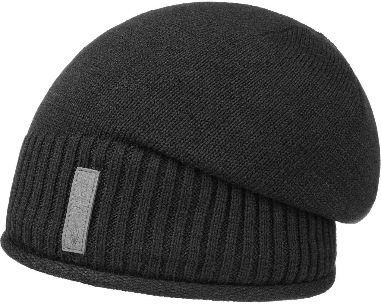 Chillouts Czapka Beanie z Podszewką Etien by czarny, One Size