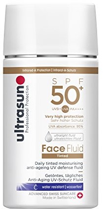 Ultrasun ultrasun Face Fluid SPF50 + Tinted Honey 40 ML U48802