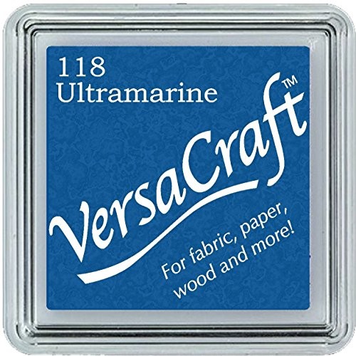 Versacraft versacraft VKS-118 pieczątka materiału, mały Cube 25 X 25 MM niebieska ultramaryna VKSML118