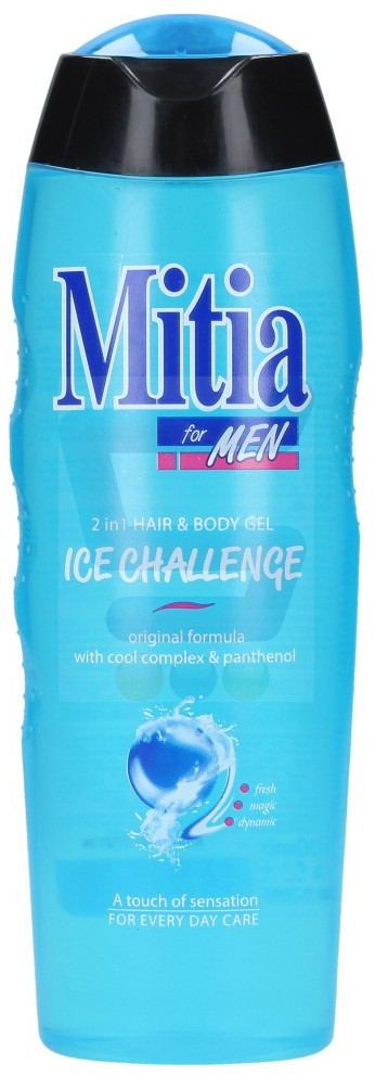 Mitia for Men 2w1 Żel pod prysznic Ice Challenge 400 ml