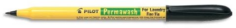 Pilot Pen Pilot PERM auasz Laundry Marker 2,0 MM koronka, czarna, 12 sztuki 400101201