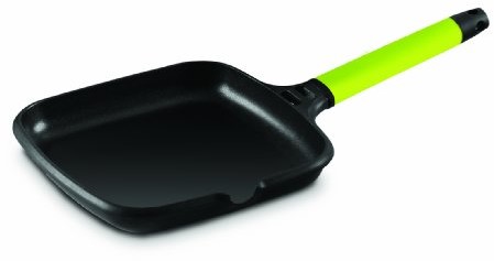 Castey fundix by  nonstick Cast aluminium Induction Griddle with Removable kiwi Handle, 8  1/2-inch by Castey 565482-F3-IP22
