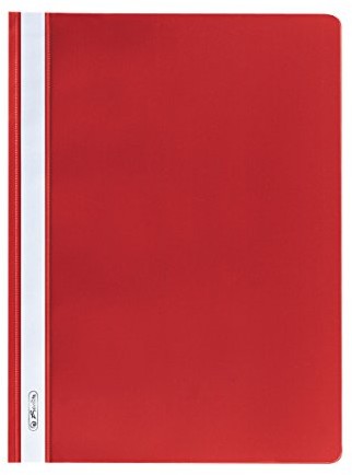 Herlitz 975433 skoroszyt DIN A4 W kolorze czerwonym 975433