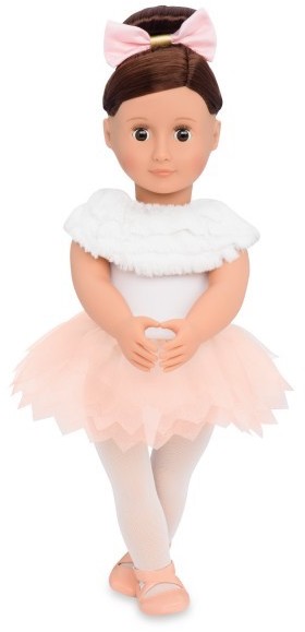 Our Generation Lalka Valencia - Baletnica - Brunetka - 46 cm - OG BD31108Z