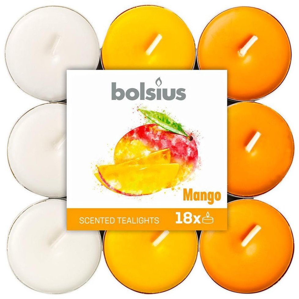 Bolsius Podgrzewacz zapachowy AROMATIC mango 18 szt.