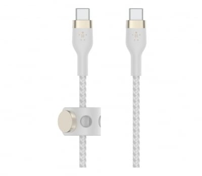 Belkin USB-C USB-C 2.0 Silicone 1m White