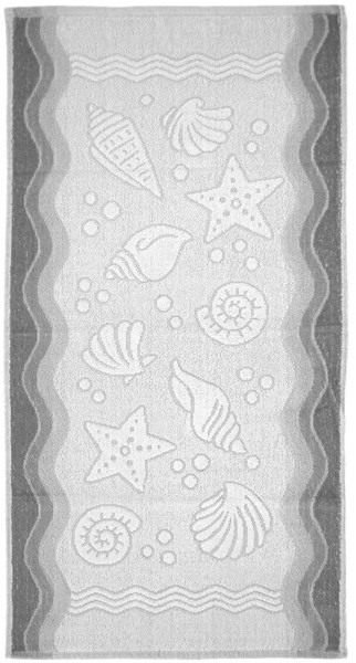 Greno RĘCZNIK FLORA OCEAN 70X140 POPIELATY RE-FL2-070-POPI