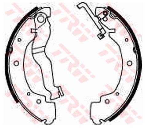 TRW Zestaw szczęk hamulcowych GS8530