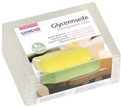 Glorex GmbH glorex 6 1600 121  gliceryna mydła ze standardem Öko przezroczysty, 500 G 6 1600 121