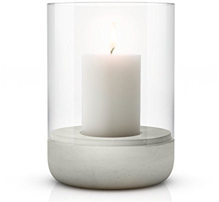 Blomus 65448 Calma lampion na świeczkę, dostępne wymiary 14cm i 22,5cm, materiał kamień / beton 65448