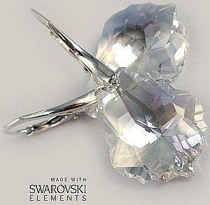 Swarovski Kolczyki MOONLIGHT SREBRO UNIKAT