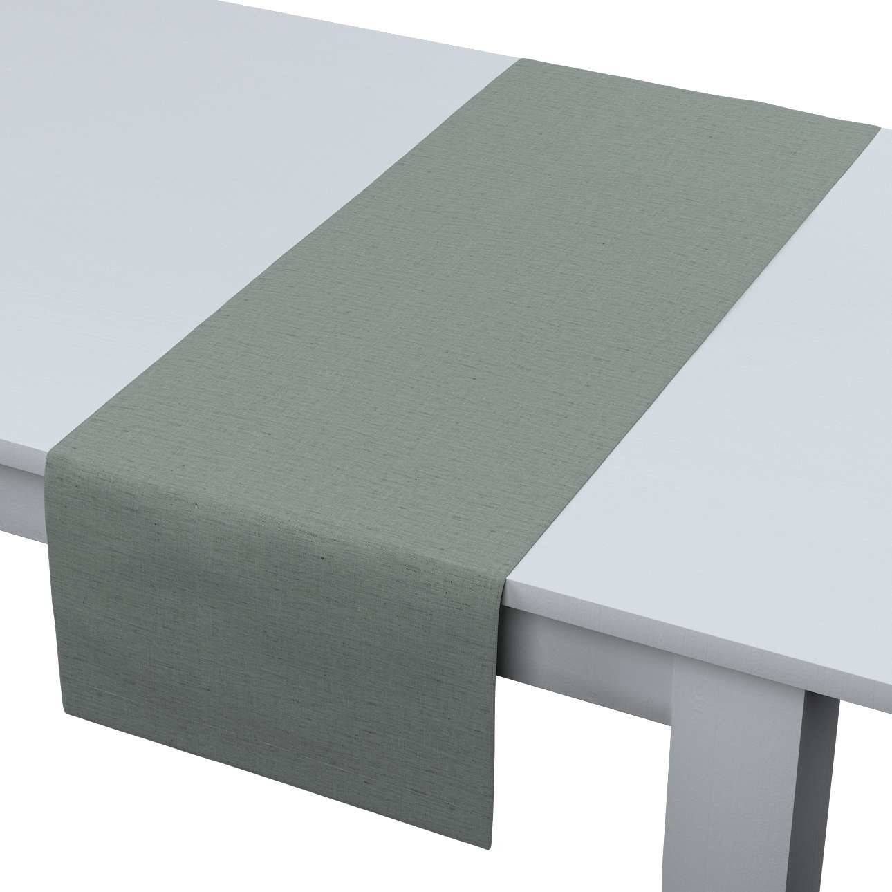 Dekoria pl pl Bieżnik prostokątny jasny szary 40 × 130 cm Linen 410-159-10