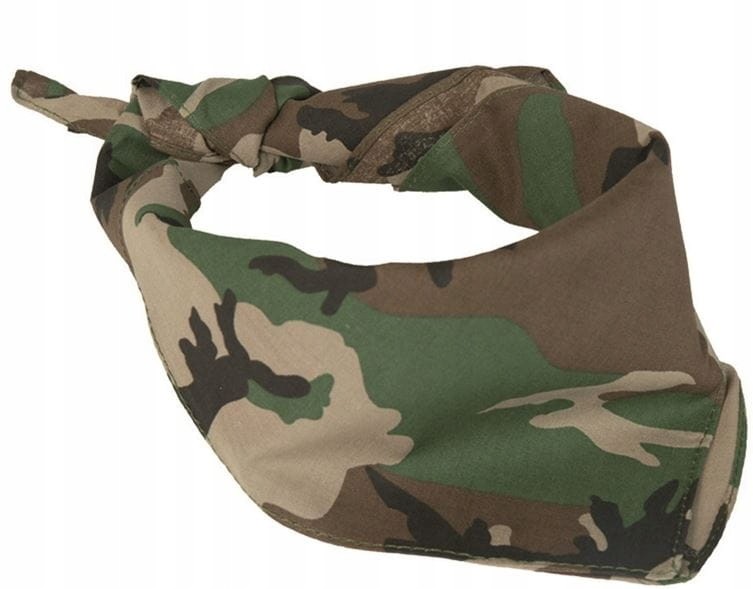 Chusta Bandana Bandanka Us Woodland Moro