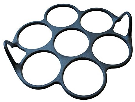 Patisse Forma do pieczenia 19233 7 Mini blini Star Flex silikonowa czarna 23 x 7 x 5 cm 19233