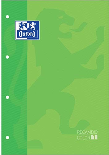 OXFORD Recambloc A4 80hj 5 x 5 zielony 400123674