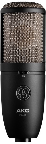 AKG P-420 - wielkomembranowy, prawdziwy mikrofon pojemnościowy