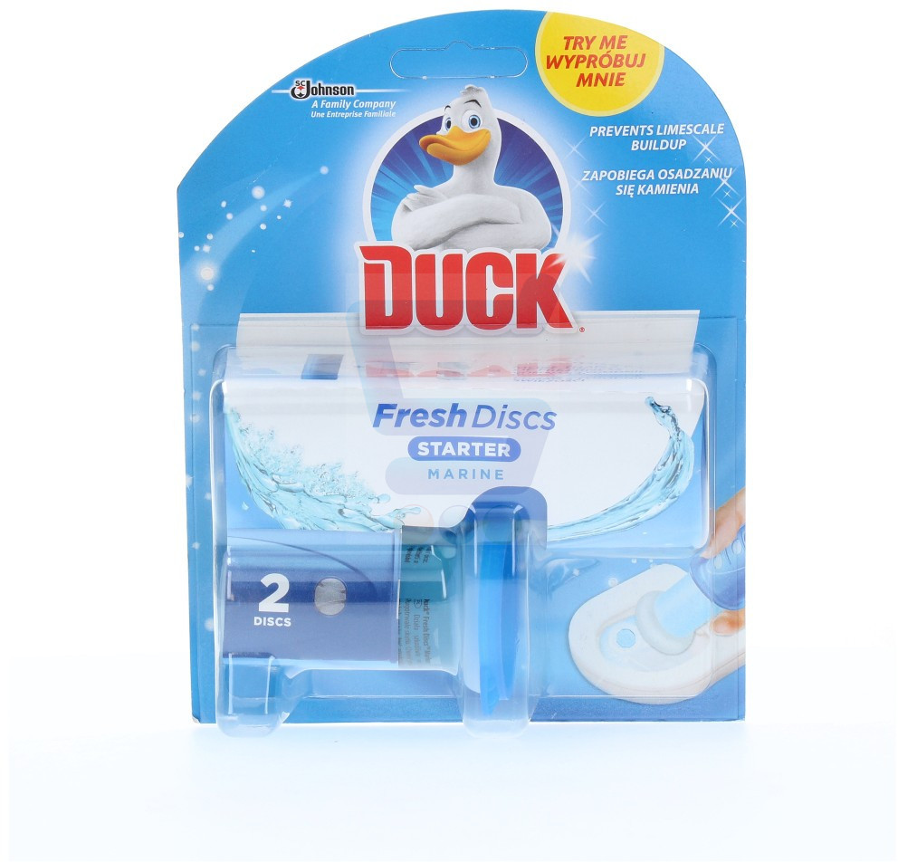 Duck Fresh Discs Żelowy krążek do WC Marine 2 szt.