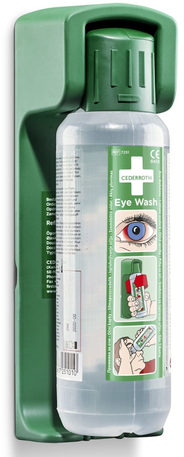 Cederroth Płukanka Do Oczu 500Ml Cederroth Z Uchwytem Ściennym