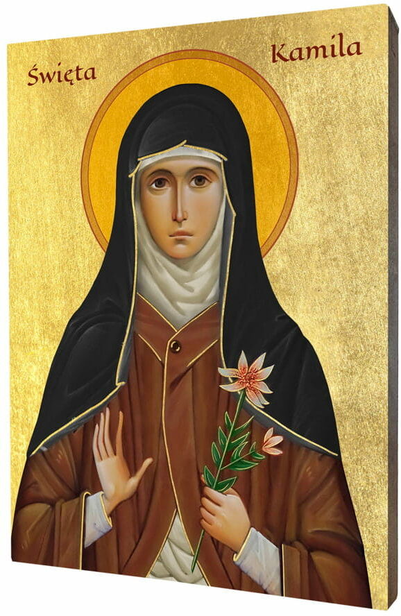 Art christiana Ikona religijna święta Kamila ACHI159
