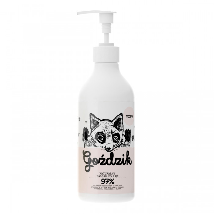 YOPE NATURALNY BALSAM DO RĄK 300ML GOŹDZIK