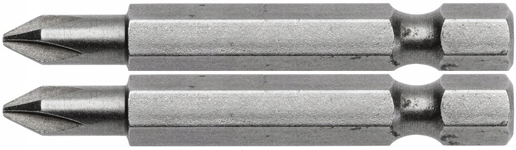 Hogert HT1S311 Końcówki wkrętakowe PH2 50mm 2szt