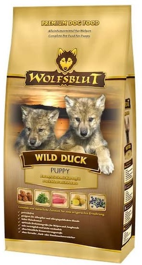 Wolfblut Wild Duck Puppy kaczka i bataty 12,5kg