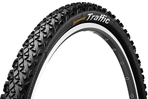 Continental opona drutówka Traffic II, Black/Black Reflex, One Size, 0100352 CTM529