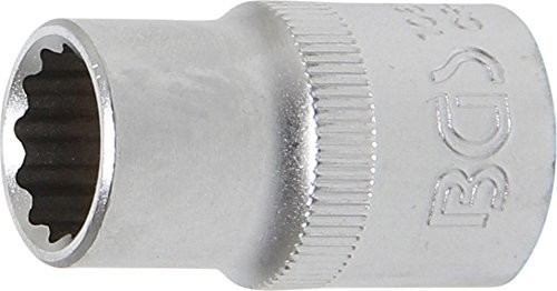 BGS nasadka na klucz nasadowy zastosowania 12-kątne, 1/2 cala, 13 MM, 1 sztuki, 10633 10633