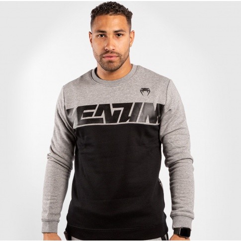 Venum sklep BLUZA VENUM CONNECT CREWNECK GREY/BLACK