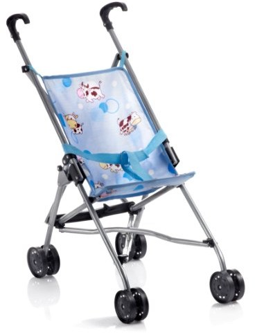 Bayer Chic Puppenbuggy Funny, wózek dla lalek, jasnoniebieski 600-06