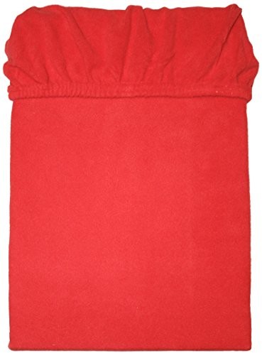 MESANA Mesana C-10001/23 prześcieradło z mikrofibry z gumką, czerwony, 90100x200 cm C-10001/32