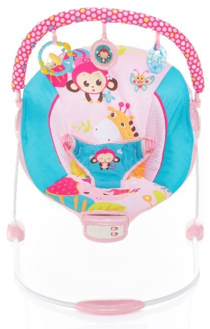 ZOPA huśtawka Happy Safari Pink